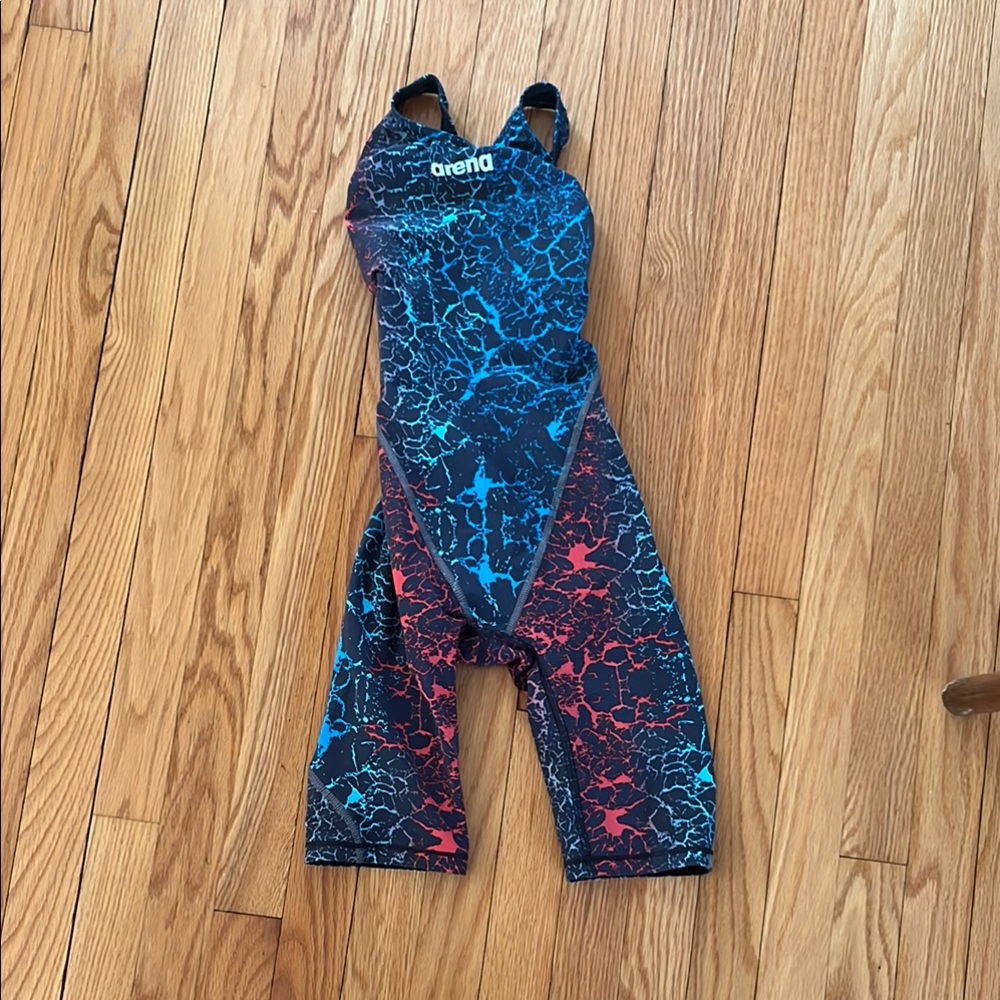 Arena Blue and Red Swimsuit